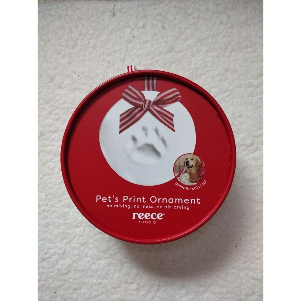 Pet's Print Ornament No Mixing No‎ Mess No Air Drying By Reece Studio